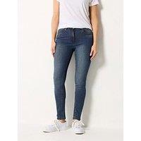 Long Tall Sally Skinny Jeans 36" - Blue