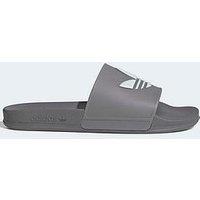 Adidas Originals Mens Adilette Og Slides - Grey