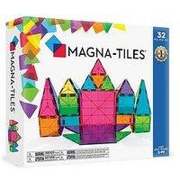 Magna-Tiles Clear Colors 32 Piece Set