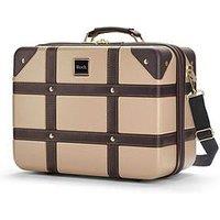 Rock Luggage Vintage Gold Vanity Case