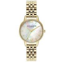 Olivia Burton 30Mm Mother Of Pearl Bracelet Watch