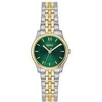 Boss Ladies Boss Graceful Mina Two Tone Gold Ip And Stainless Steel Watch