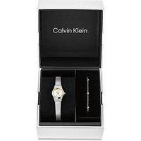 Calvin Klein Women'S Ck Contemporary Giftset Stainless Steel Watch And Bracelet
