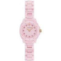 Coach Ladies Pink Ceramic Kitt Watch
