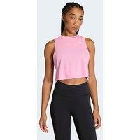 Adidas Women'S Training Workout Essentials Tank - Pink