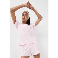 Adidas Women'S Running Adi365 Iconic Stripes T-Shirt - Pink