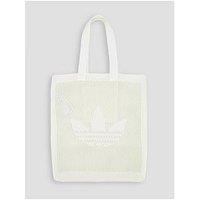 Adidas Originals Unisex Crochet Tote Bag - White