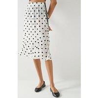 Adidas Originals Women'S Skirt Polka Dot - White