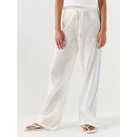 Adidas Originals Women'S Crochet Track Pants - White