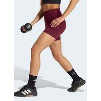 Adidas Women'S Training 3 Stripe Sculpt Tight - Maroon