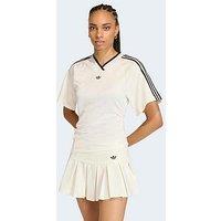 Adidas Originals Women'S Rouched Football Jersey - White