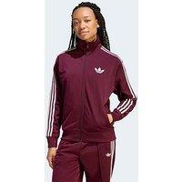 Adidas Originals Women'S Firebird Track Top - Burgundy