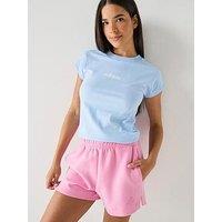 Adidas Sportswear Women'S Essentials Linear Cotton T-Shirt - Blue