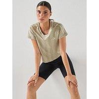 Adidas Women'S Training Hyperglam T-Shirt - Brown