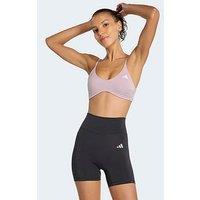 Adidas Womens Training Workout Essentials Light Support Bra-Blue