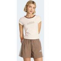 Adidas Sportswear Women'S Colour Icon Baby T-Shirt - Off White