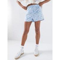 Adidas Originals Women'S Aop Shorts - Blue