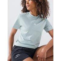Adidas Sportswear Women'S Essentials Small Logo Cotton T-Shirt - Green