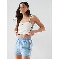 Adidas Originals Women'S Denim Shorts - Blue