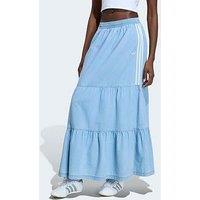 Adidas Originals Women'S Denim Skirt - Blue