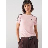 Adidas Originals Women'S Terry Towel Cali T-Shirt - Pink