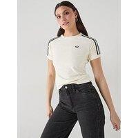 Adidas Originals Women'S Terry Towel Cali T-Shirt - White