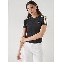 Adidas Originals Women'S Terry Towel Cali Tee - Black