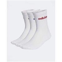 Adidas Sportswear Unisex Crew Sock 3 Pack - White