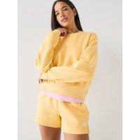 Adidas Sportswear Women'S Essentials Small Logo Feel Cozy Sweatshirt - Orange