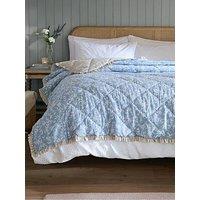 Wylder Amelia Bedspread Delph Blue