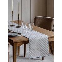 Gallery Direct Floral Stamp Table Runner
