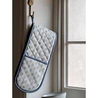 Gallery Direct Floral Stamp Double Oven Glove