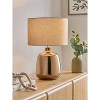 The Very Collection Brown Glaze Table Lamp