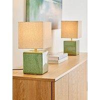 The Very Collection Set Of 2 Cube Table Lamps
