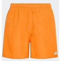 Adidas Boys Solid Shorts - Orange