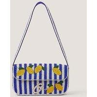 Monsoon Lyra Beaded Lemon Bag
