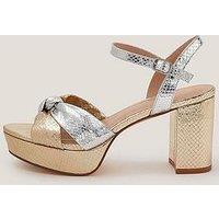 Monsoon Sophie Metallic Platform - Multi