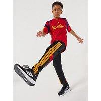 Adidas Sportswear Junior Unisex House Of Tiro Colors Of Football High Waisted Pants With Wide Leg - Black