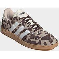 Adidas Women'S Cow Print Breaknet Sleek Trainers - White