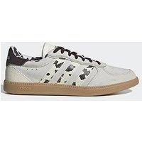 Adidas Originals Women'S Cow Print 3-Stripe Breaknet Sleek Trainers - White