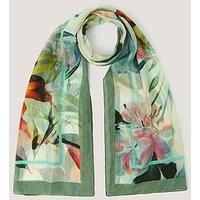 Monsoon Aimee Lou Square Silk Sca