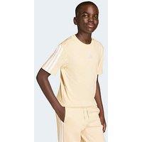 Adidas Sportswear Junior Unisex Essentials T-Shirt - Beige