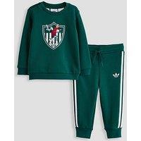 Adidas Originals Infant Unisex Disney Crew Set - Green