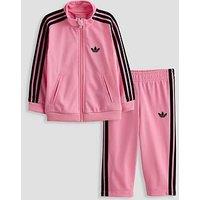 Adidas Originals Infant Unisex Firebird Tracksuit - Pink
