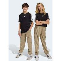 Adidas Sportswear Junior Unisex Essentials Cargo Pants - Brown
