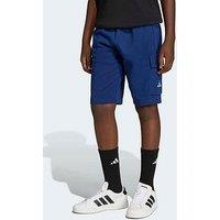 Adidas Sportswear Junior Unisex Essentials Cargo Shorts - Blue