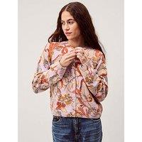 Monsoon Isabella Print Cardigan - Pink