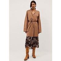 Monsoon Saskia Shawl Cardigan - Brown