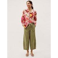 Monsoon Anissa Printed Shirt - Cream