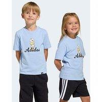 Adidas Sportswear Kids Unisex Food Pack Graphic T-Shirt - Blue